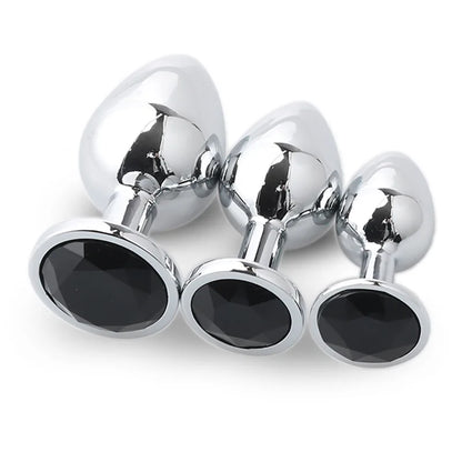 Diamond Back Door Set Butt Plug