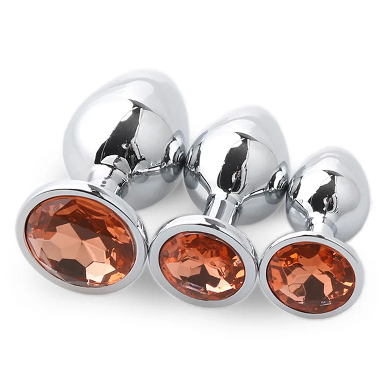 Diamond Back Door Set Butt Plug